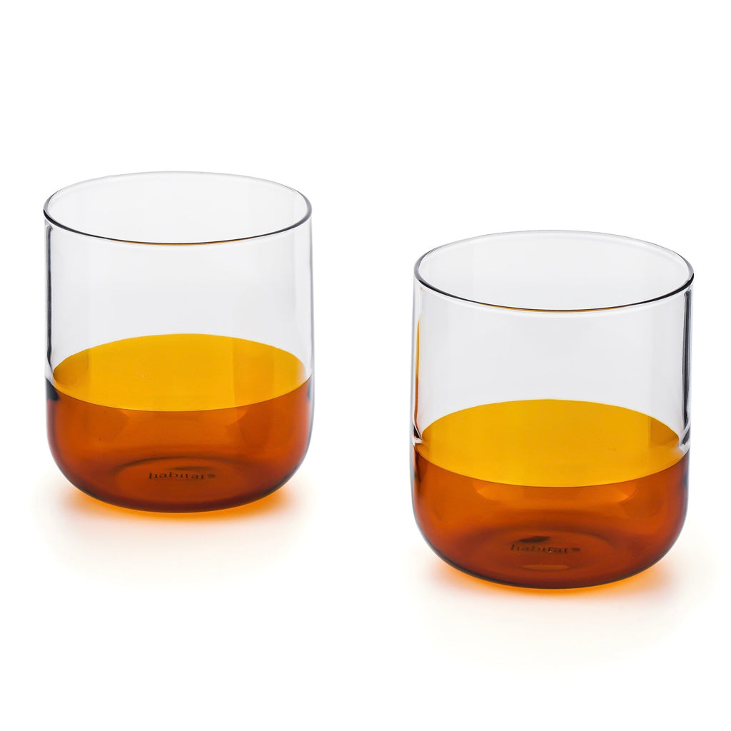 Ambra - Lot De 2 Verres - 34Cl - Orange