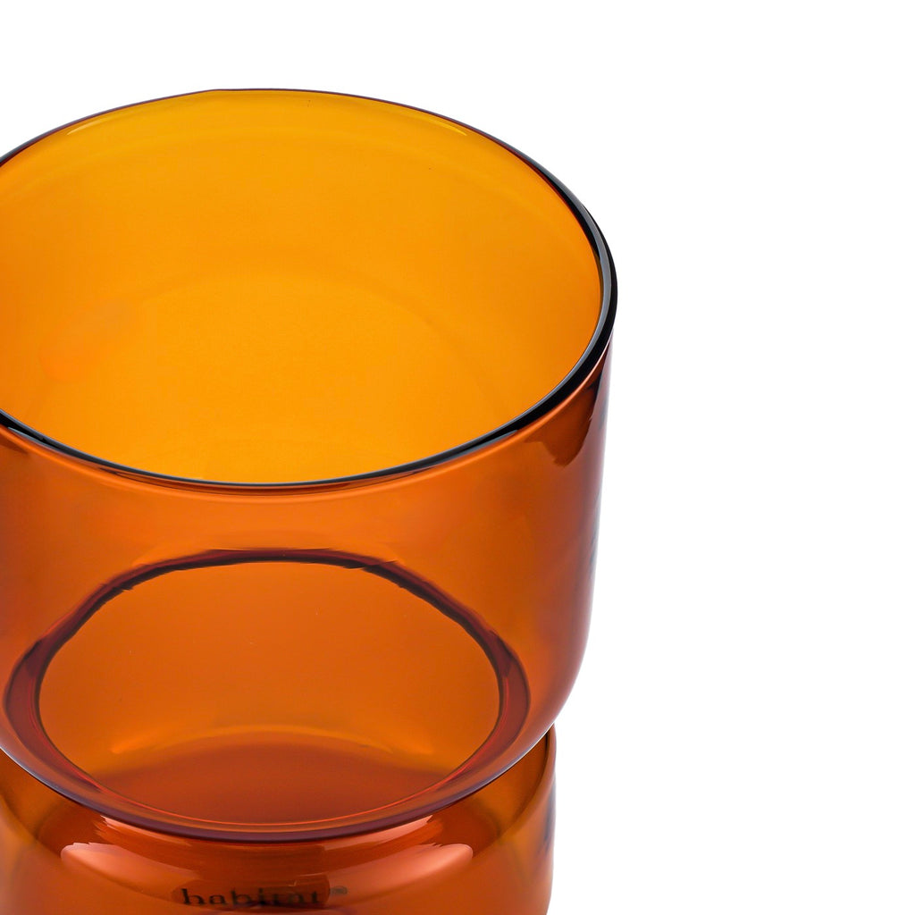 Ambra - Lot De 2 Verres - 30Cl - Orange