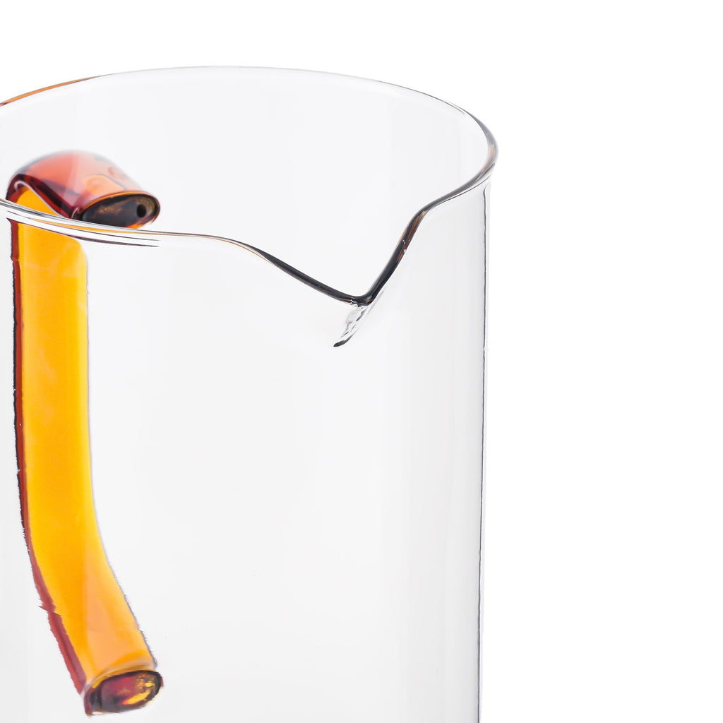Ambra - Carafe En Verre - 100Cl - Orange