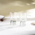 Ambra - Set di 2 Bicchieri - 35Cl - Grigio