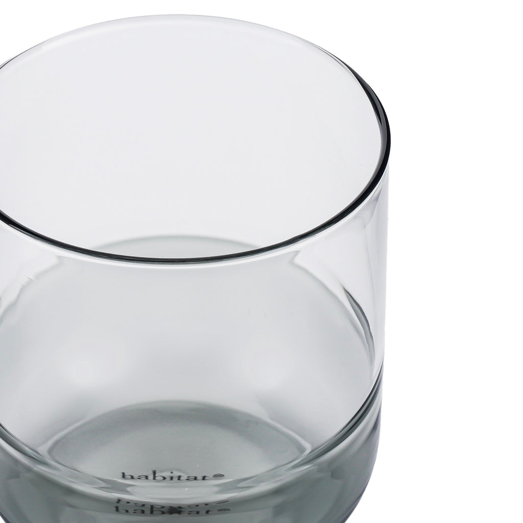 Ambra - Lot De 2 Verres - 34Cl - Gris
