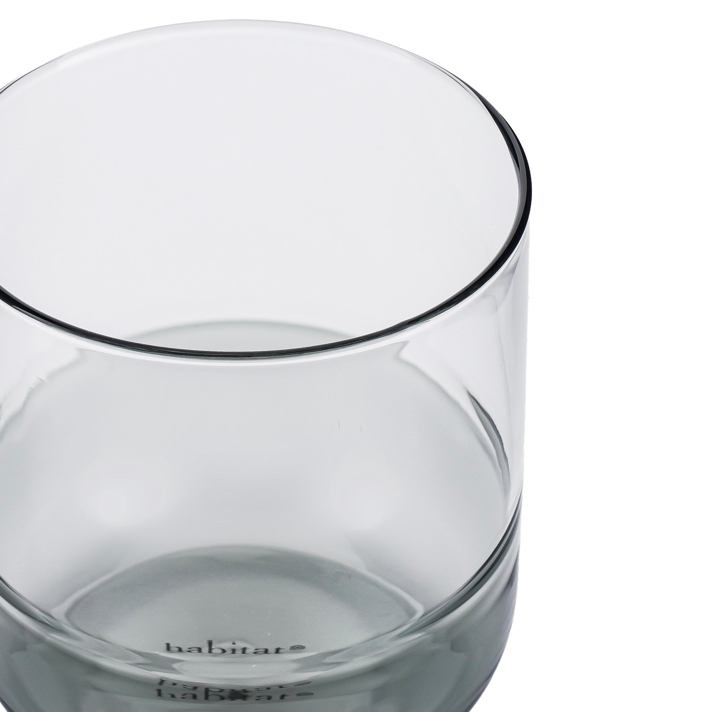 Ambra - Lot De 2 Verres - 34Cl - Gris