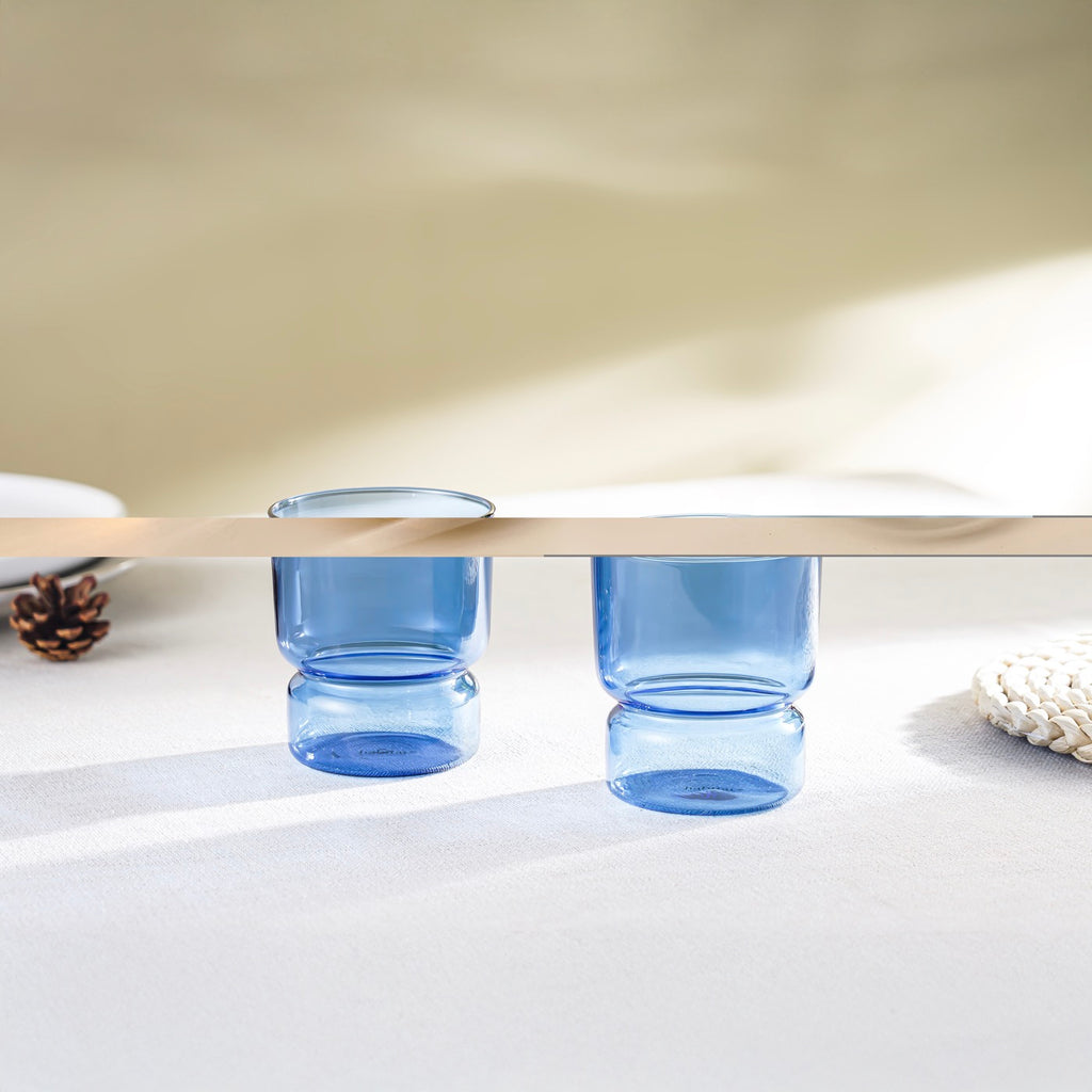 Ambra - Lot De 2 Verres - 30Cl - Bleu