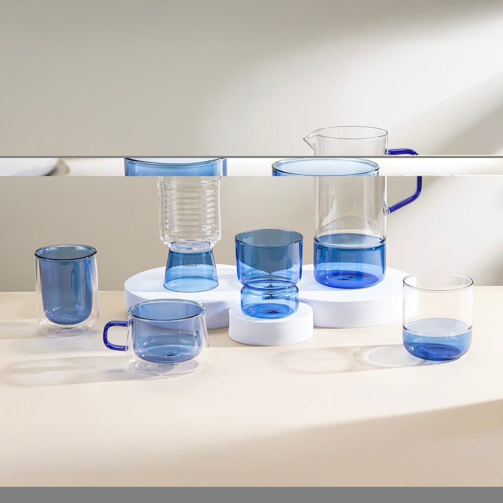 Ambra - Lot De 2 Verres - 30Cl - Bleu