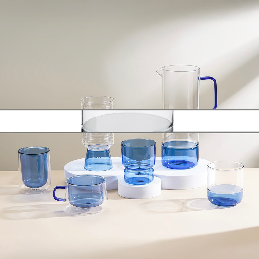 Ambra - Lot De 2 Verres - 35Cl - Bleu