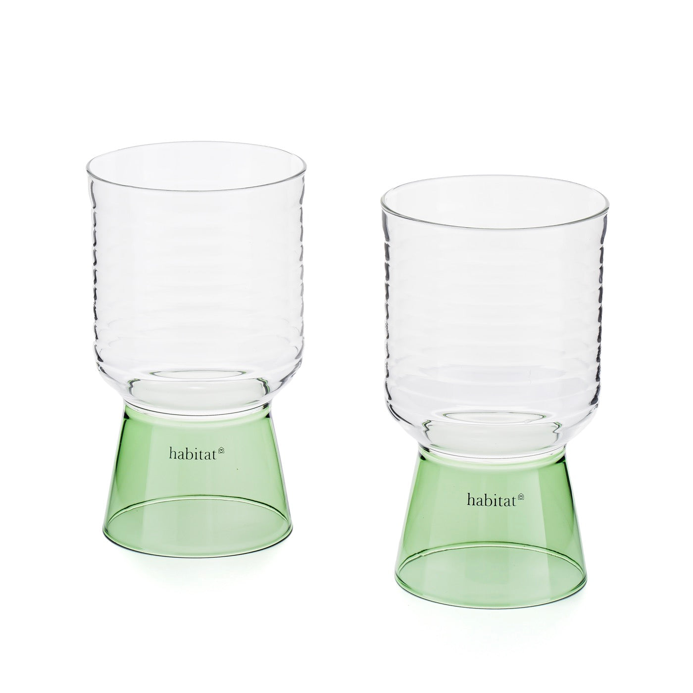 Ambra - Lot De 2 Verres - 35Cl - Vert