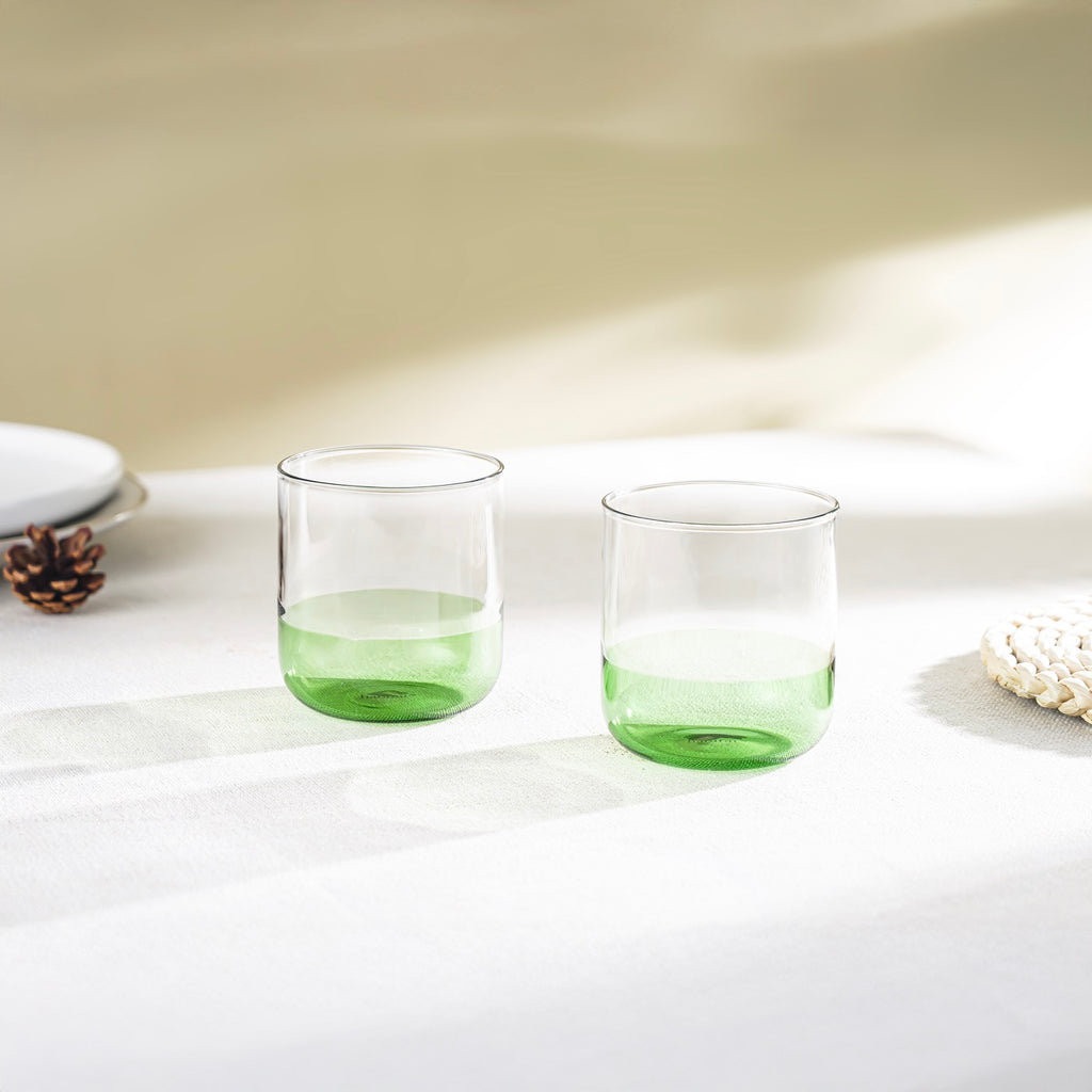 Ambra - Lot De 2 Verres - 34Cl - Vert