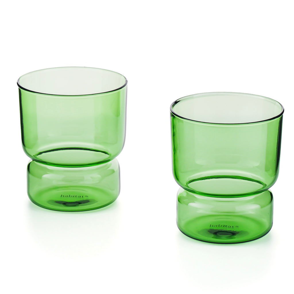 Ambra - Lot De 2 Verres - 30Cl - Vert