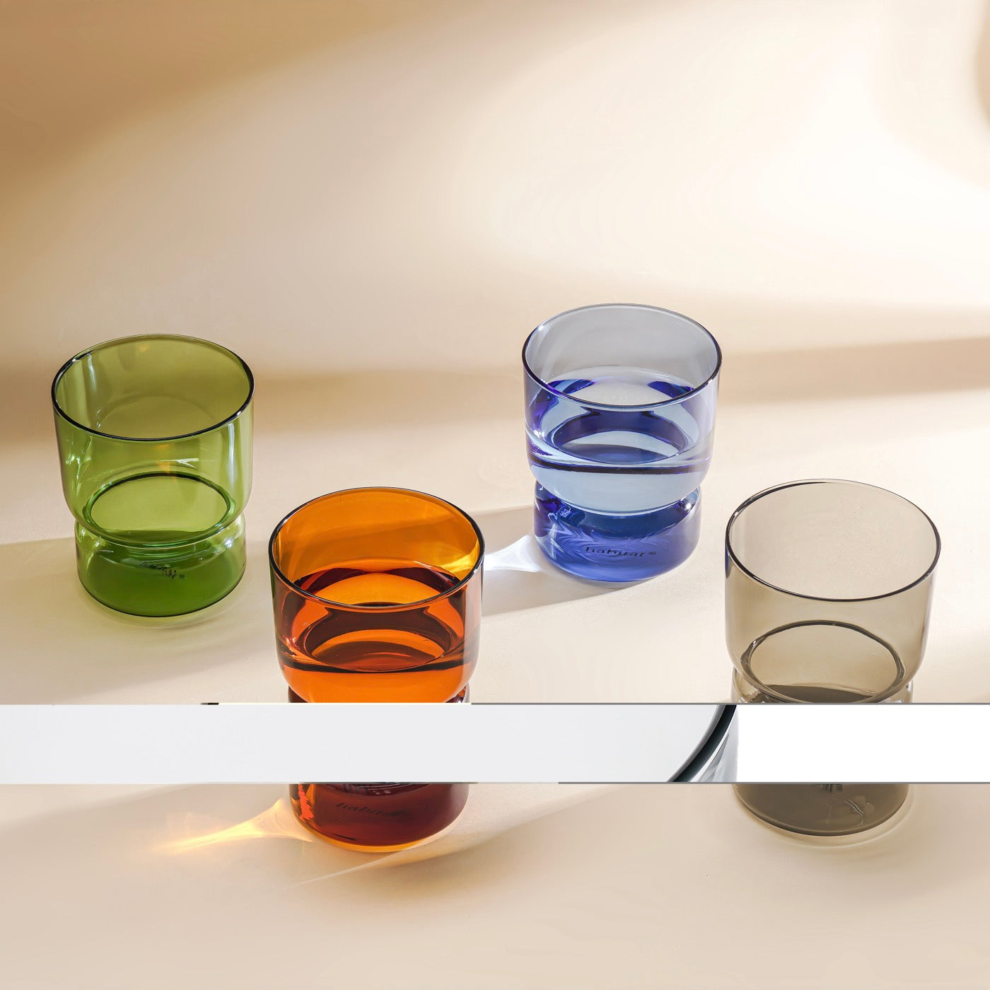 Ambra - Lot De 2 Verres - 30Cl - Vert