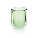 Ambra - Lot De 2 Tasses Double Paroi En Verre - 20Cl - Vert