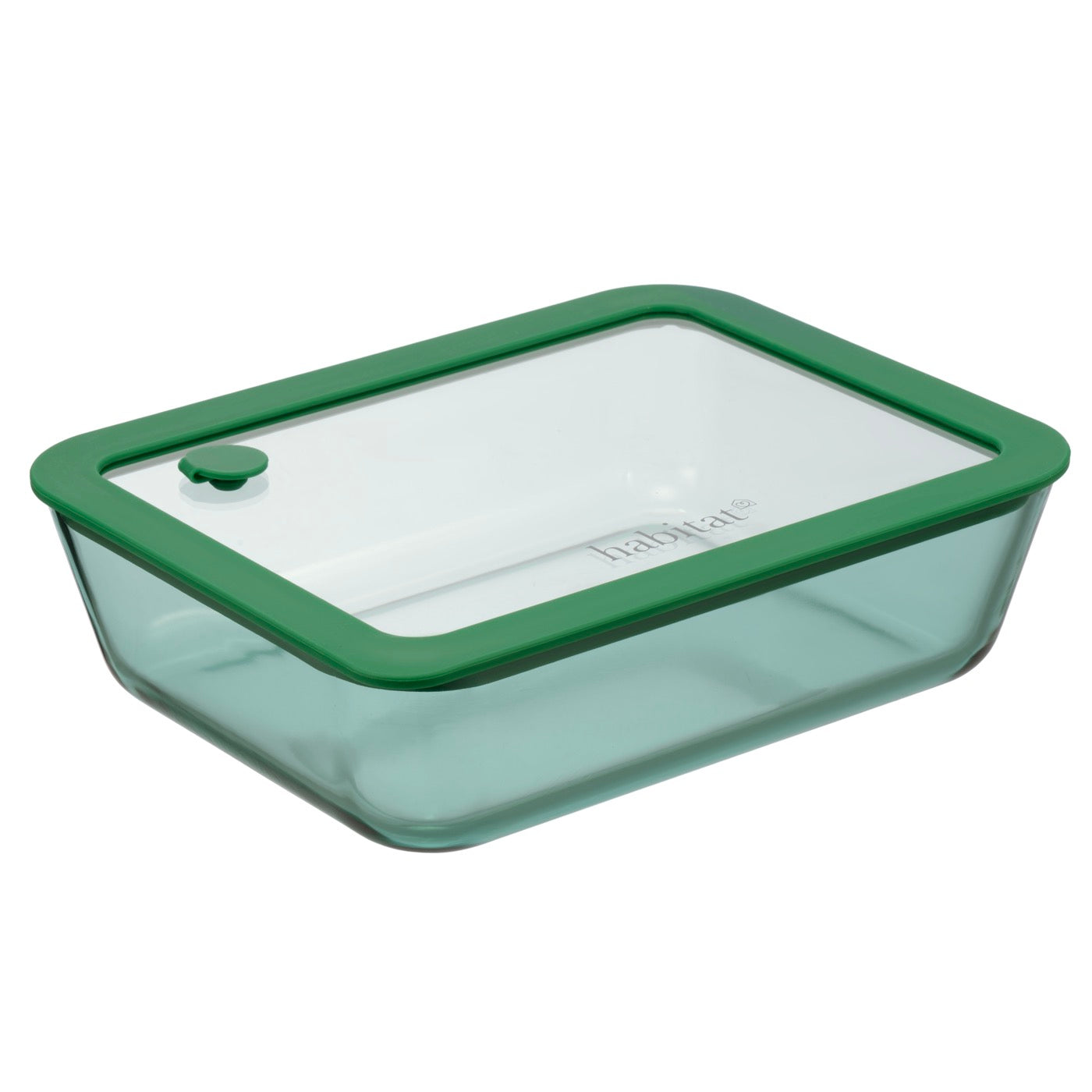 Aloe - Lot De 3 Boîtes De Conservation Rectangulaires En Verre Avec Couvercle Silicone - 64/105/152Cl - Vert