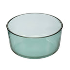 Aloe - Lot De 3 Boîtes De Conservation Rondes En Verre Avec Couvercle Silicone - 40/65/95Cl - Vert