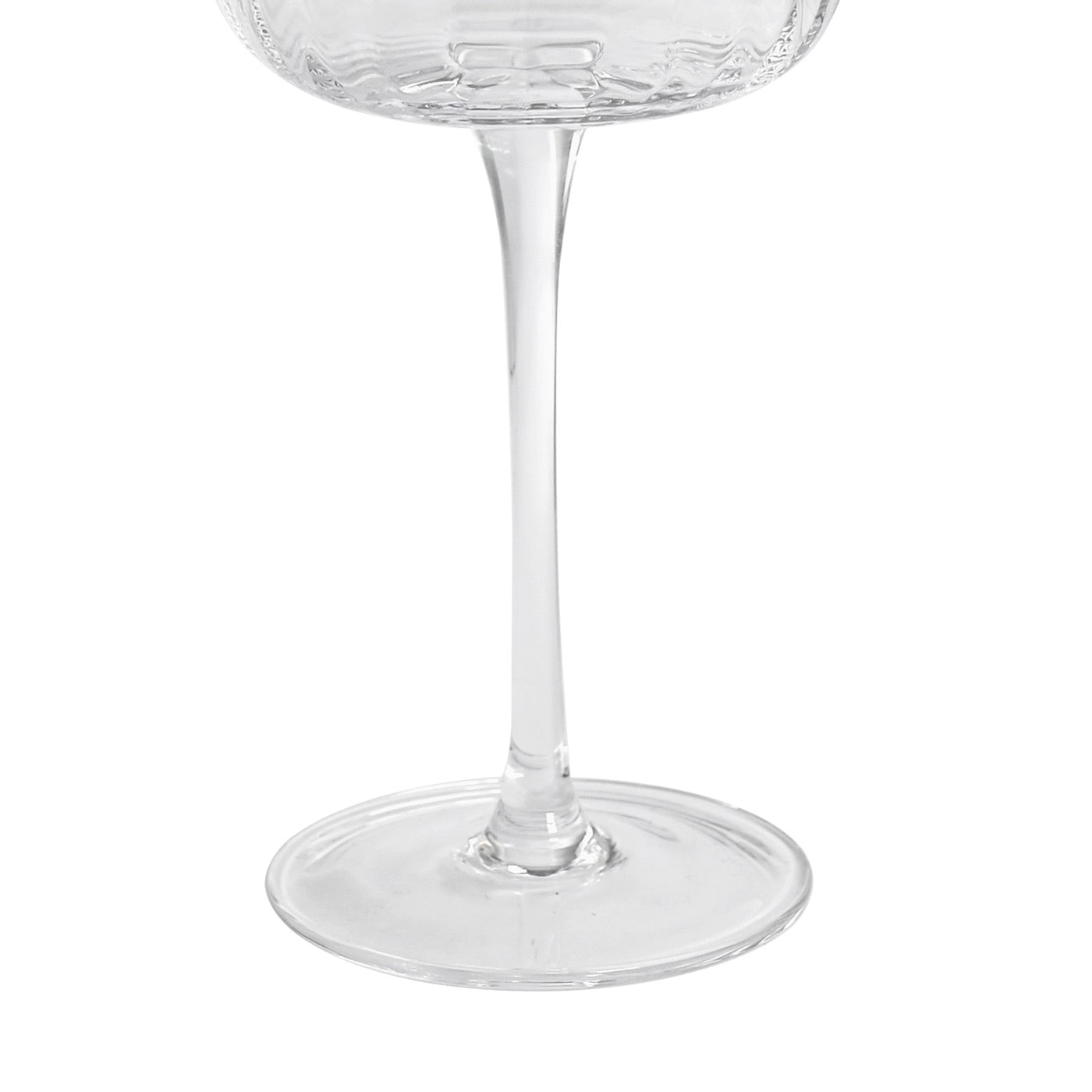 Cléo - Lot De 6 Verres À Vin Rouge En Verre Cristallin - 43Cl - Transparent
