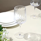 Cléo - Lot De 6 Verres À Vin Rouge En Verre Cristallin - 43Cl - Transparent