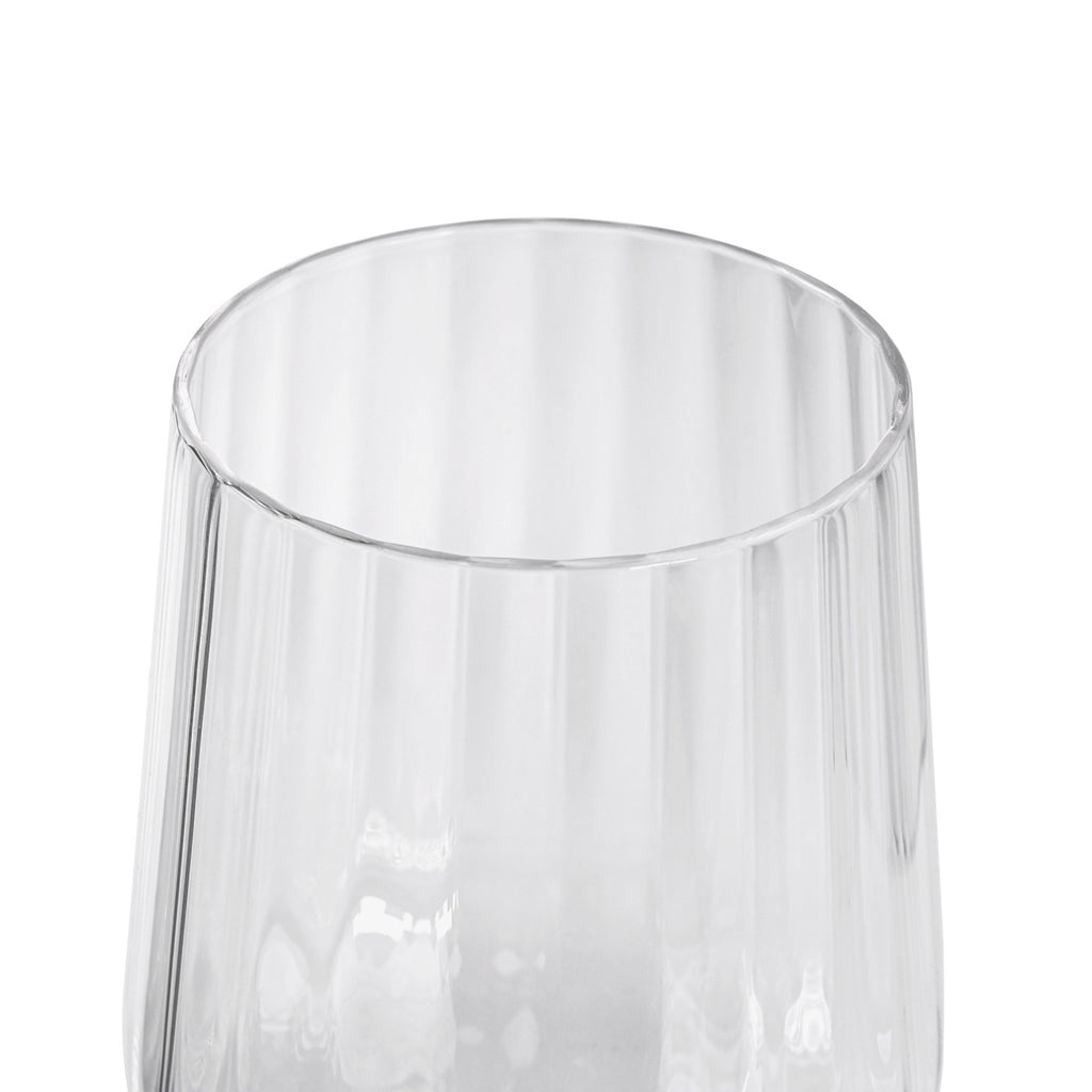 Cléo - Lot De 6 Verres À Vin Blanc En Verre Cristallin - 33Cl - Transparent