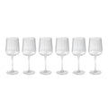 Cléo - Lot De 6 Verres À Vin Blanc En Verre Cristallin - 33Cl - Transparent