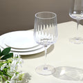Cléo - Set Da 6 Bicchieri Da Vino Bianco In Cristallino - 33 cl - Trasparente