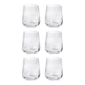 Cléo - Lot De 6 Verres À Eau En Verre Cristallin - 35Cl - Transparent