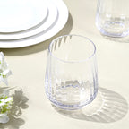 Cléo - Lot De 6 Verres À Eau En Verre Cristallin - 35Cl - Transparent