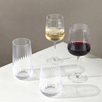 Cléo - Lot De 6 Verres À Eau En Verre Cristallin - 35Cl - Transparent