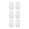 Cléo - Lot De 6 Verres À Orangeade En Verre Cristallin - 50Cl - Transparent