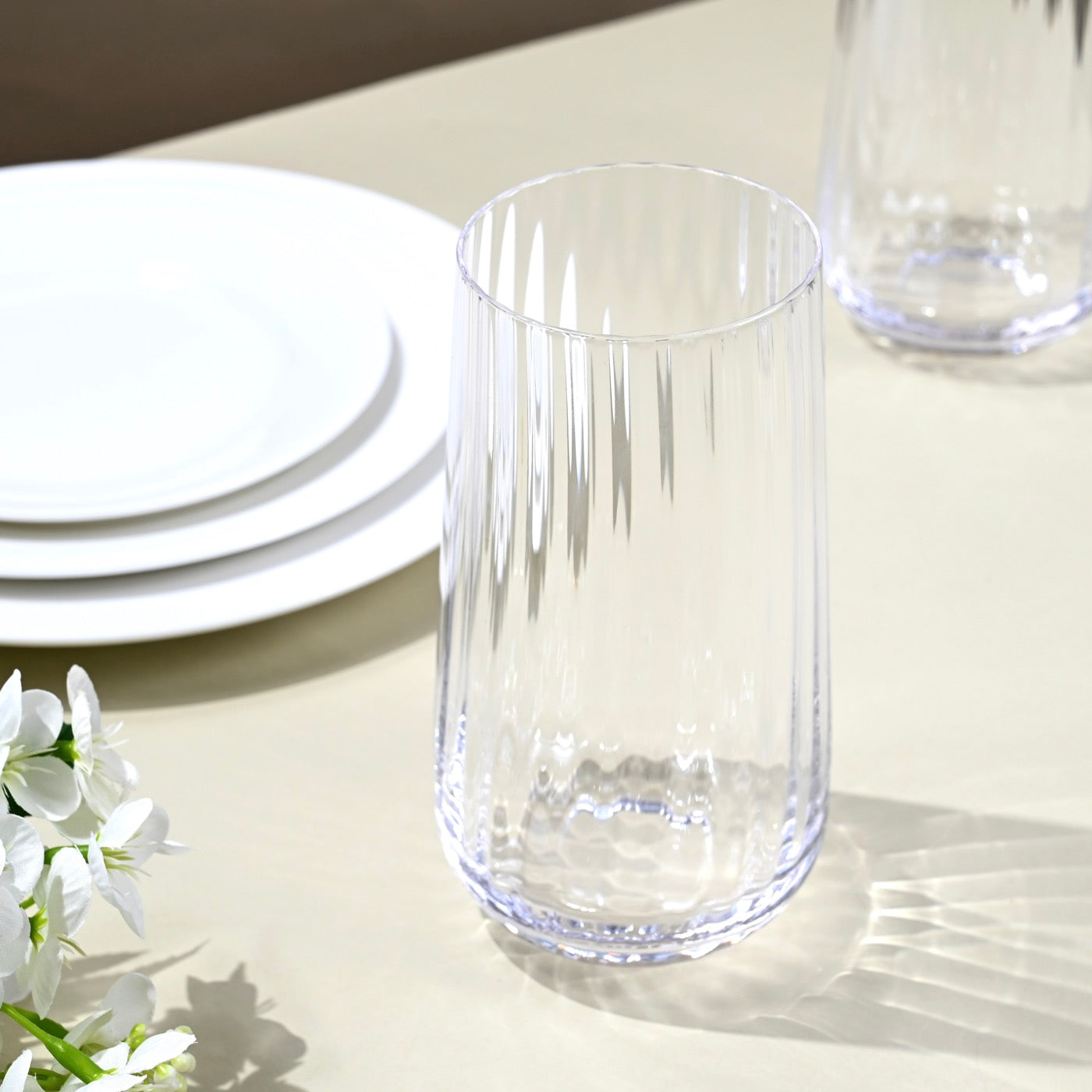 Cléo - Lot De 6 Verres À Orangeade En Verre Cristallin - 50Cl - Transparent