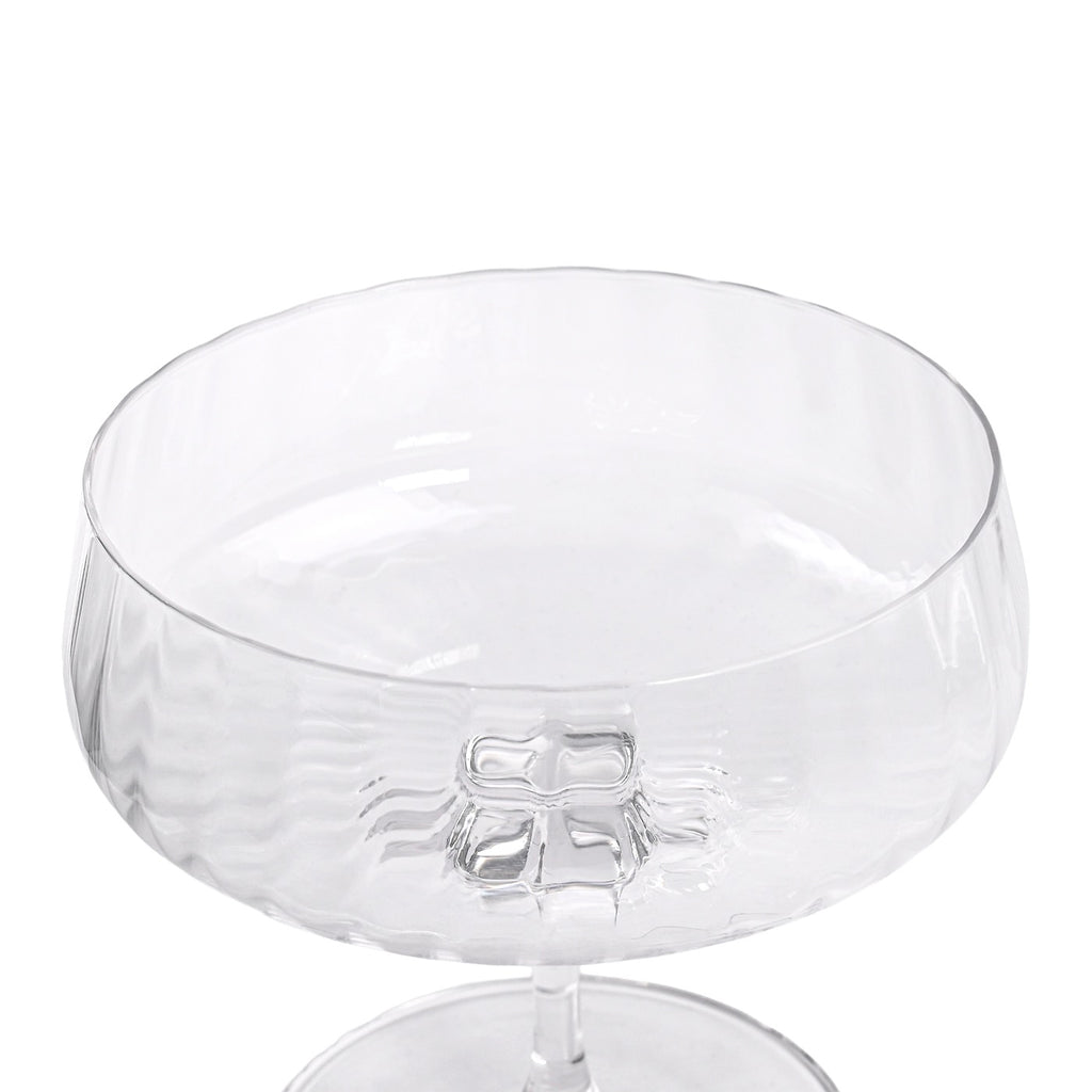 Cléo - Lot De 6 Coupes À Glace En Verre Cristallin - 28Cl - Transparent