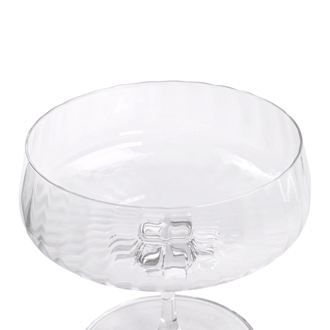 Cléo - Lot De 6 Coupes À Glace En Verre Cristallin - 28Cl - Transparent