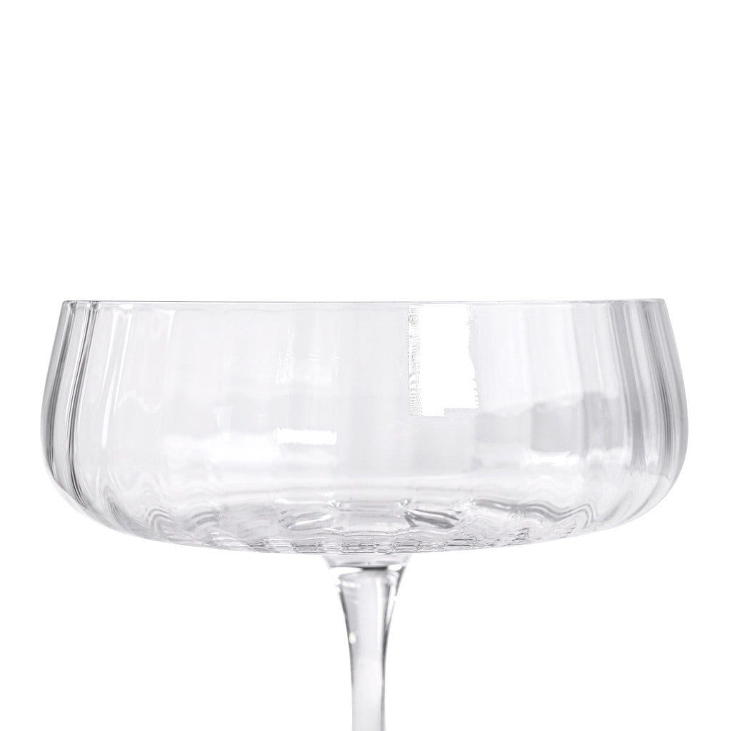 Cléo - Lot De 6 Coupes À Glace En Verre Cristallin - 28Cl - Transparent