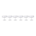 Cléo - Lot De 6 Coupes À Glace En Verre Cristallin - 28Cl - Transparent