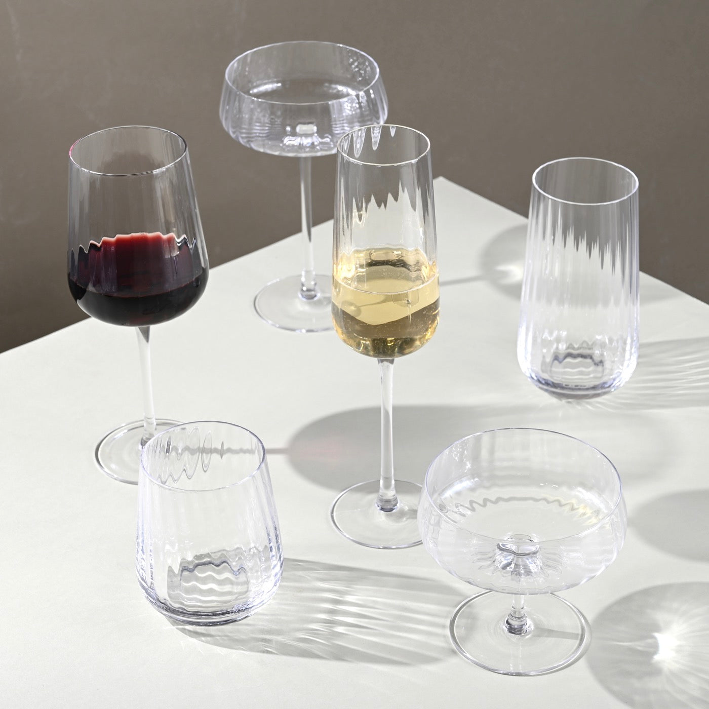 Cléo - Lot De 6 Coupes À Glace En Verre Cristallin - 28Cl - Transparent