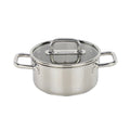 Épure - Faitout - En Inox - Argenté - 3 Tailles