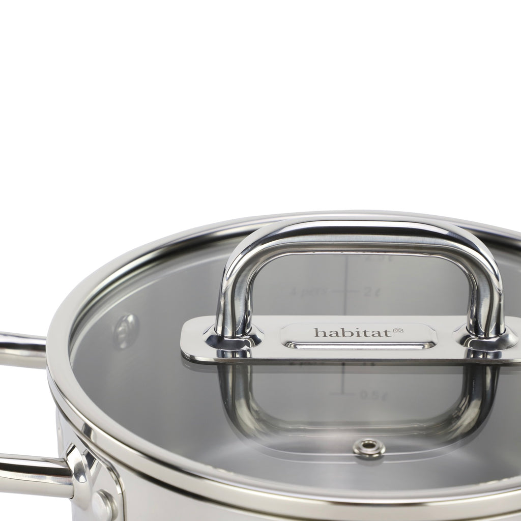 Épure - Faitout - En Inox - Argenté - 3 Tailles