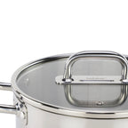Épure - Faitout - En Inox - Argenté - 3 Tailles