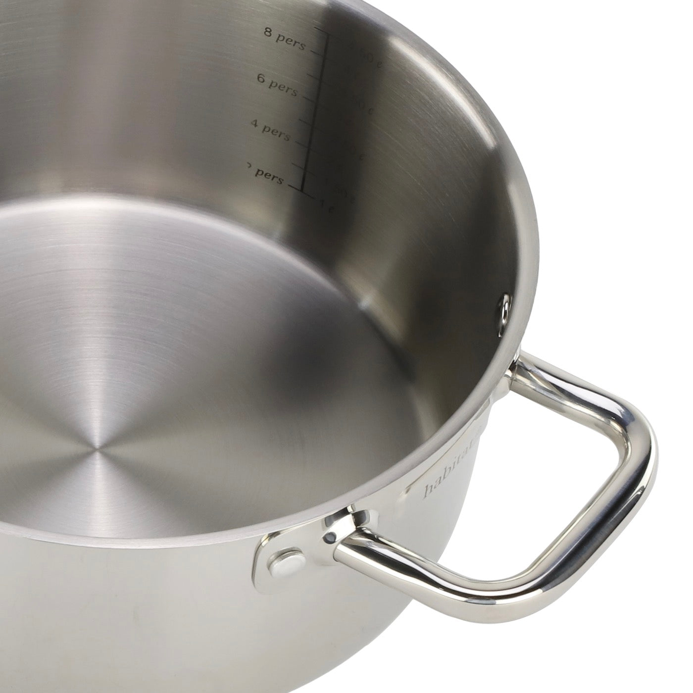Épure - Faitout - En Inox - Argenté - 3 Tailles