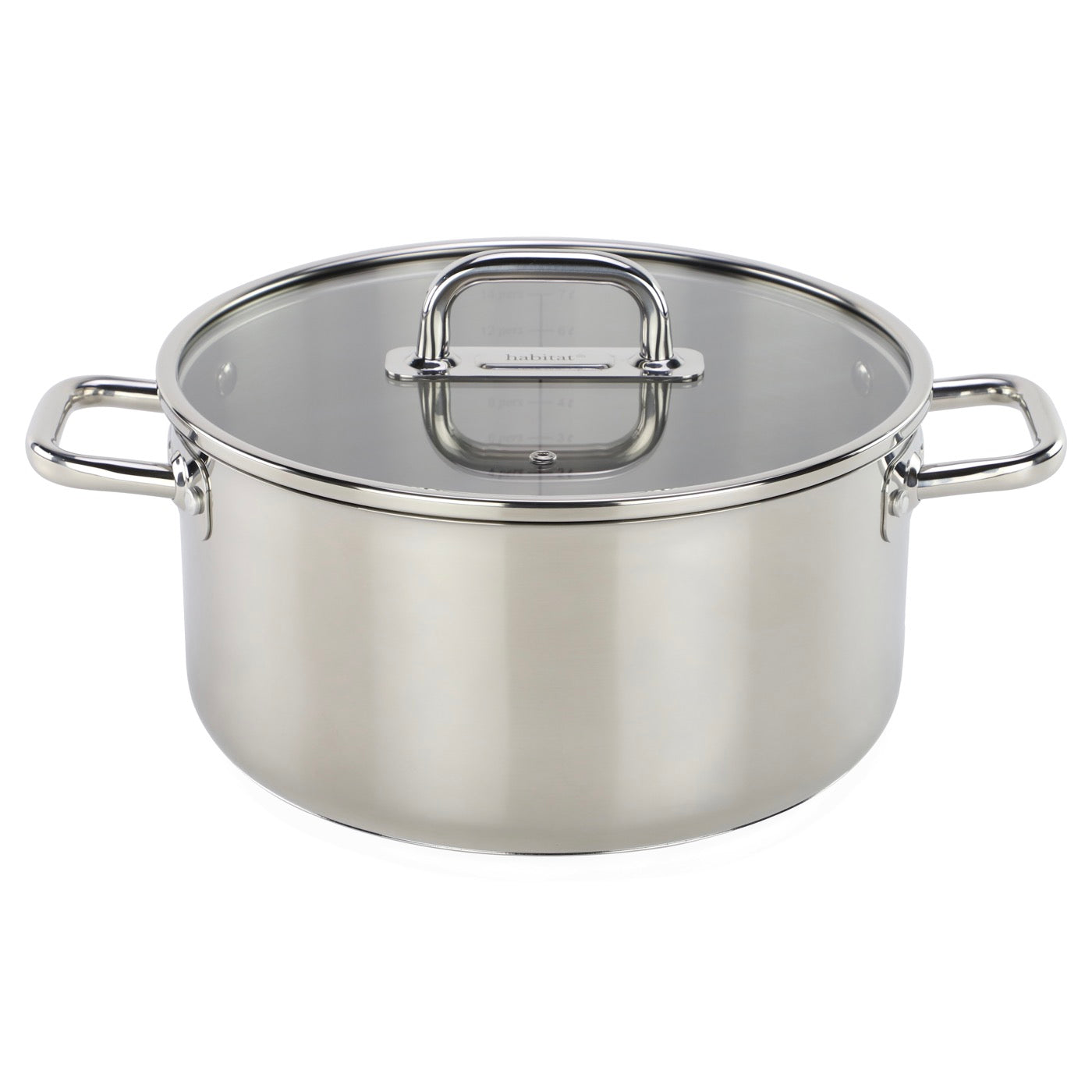 Épure - Faitout - En Inox - Argenté - 3 Tailles