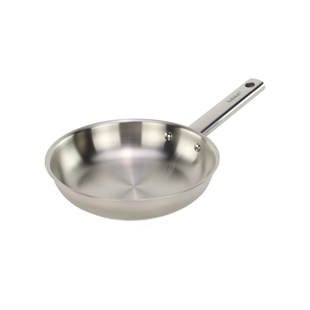 Épure - Pôele - 20Cm - 1,1L En Inox - Argenté