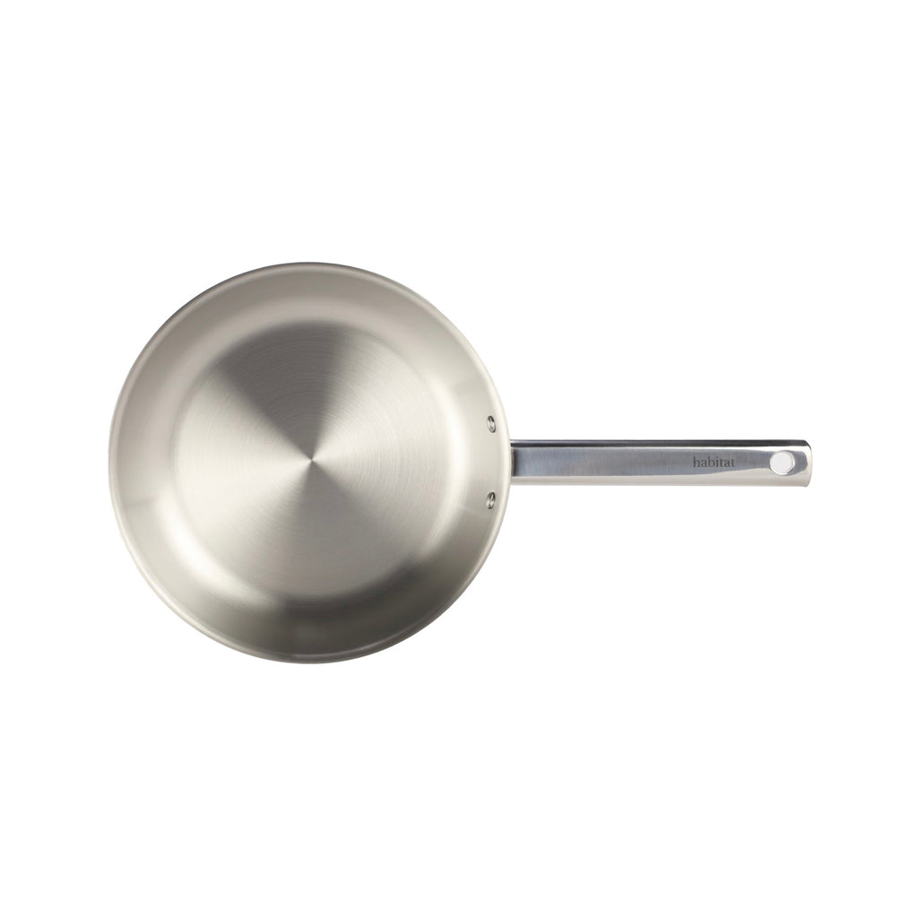 Épure - Pôele En Inox - Argenté - 3 Tailles