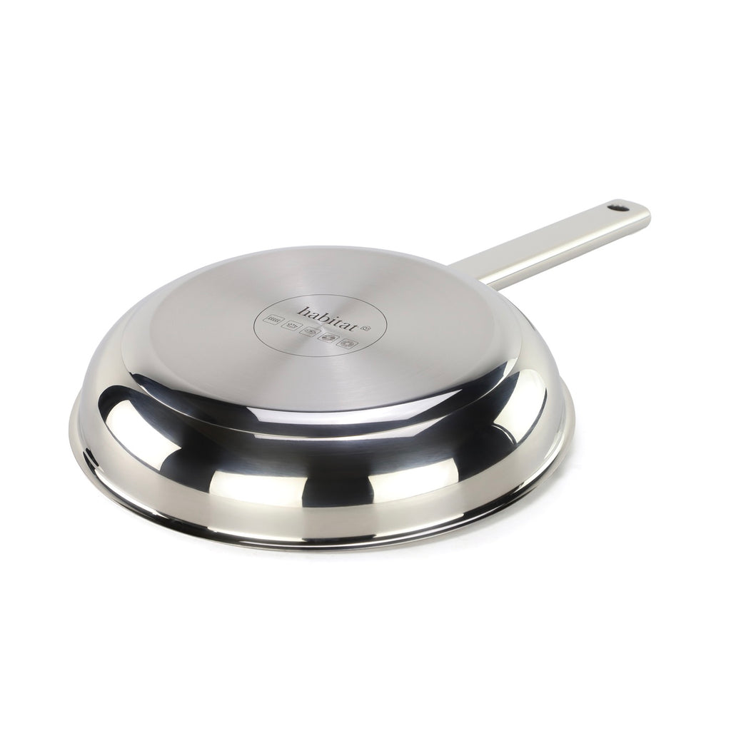 Épure - Pôele En Inox - Argenté - 3 Tailles