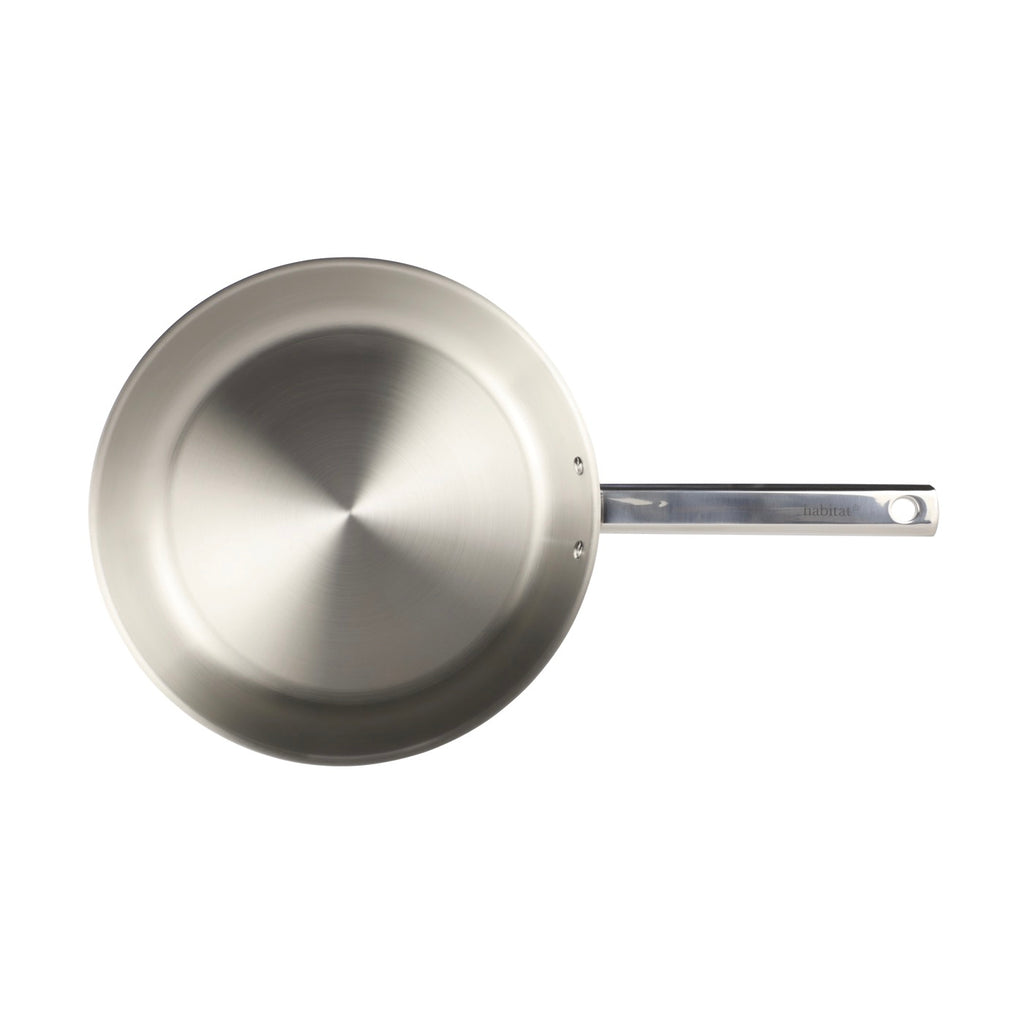 Épure - Pôele En Inox - Argenté - 3 Tailles