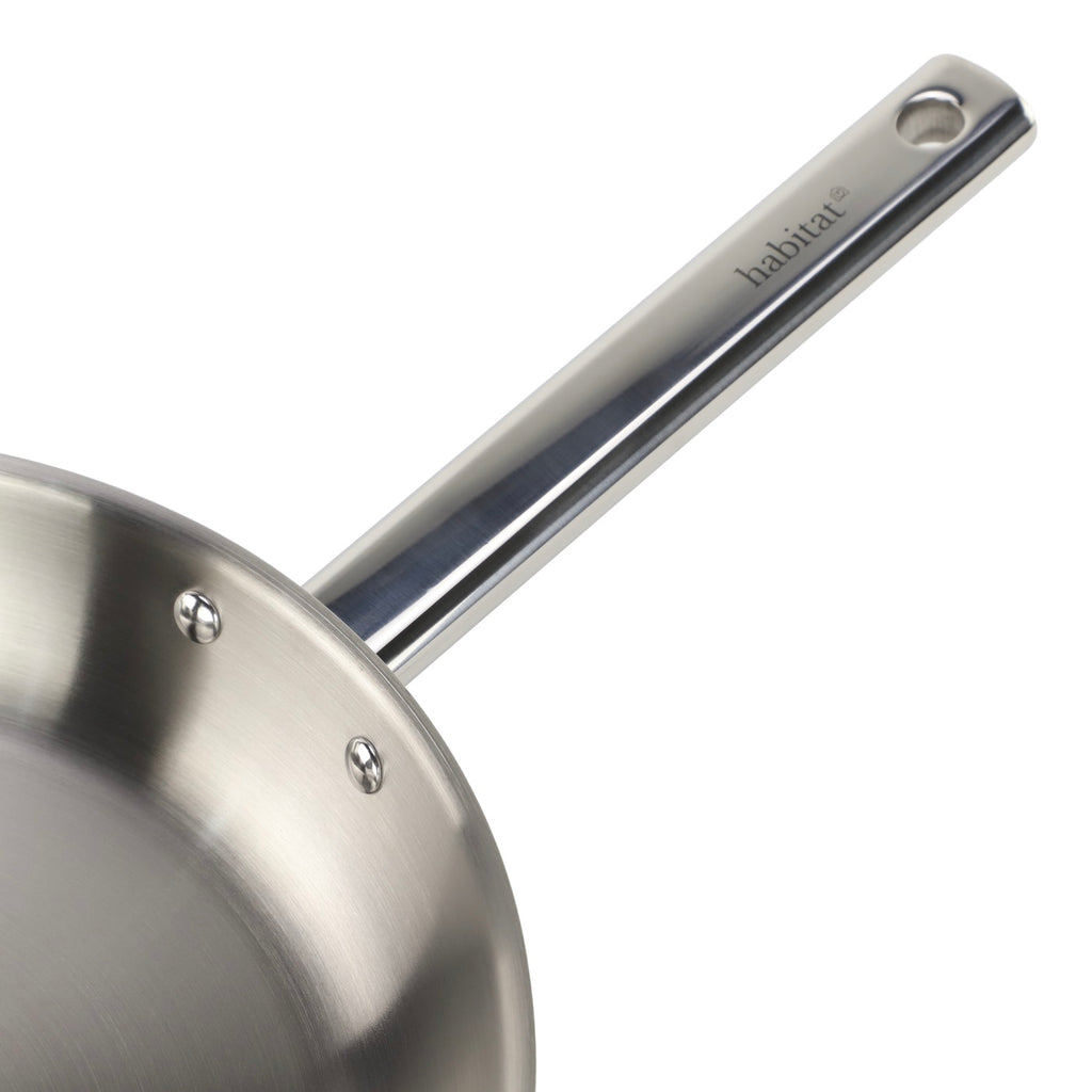 Épure - Pôele En Inox - Argenté - 3 Tailles