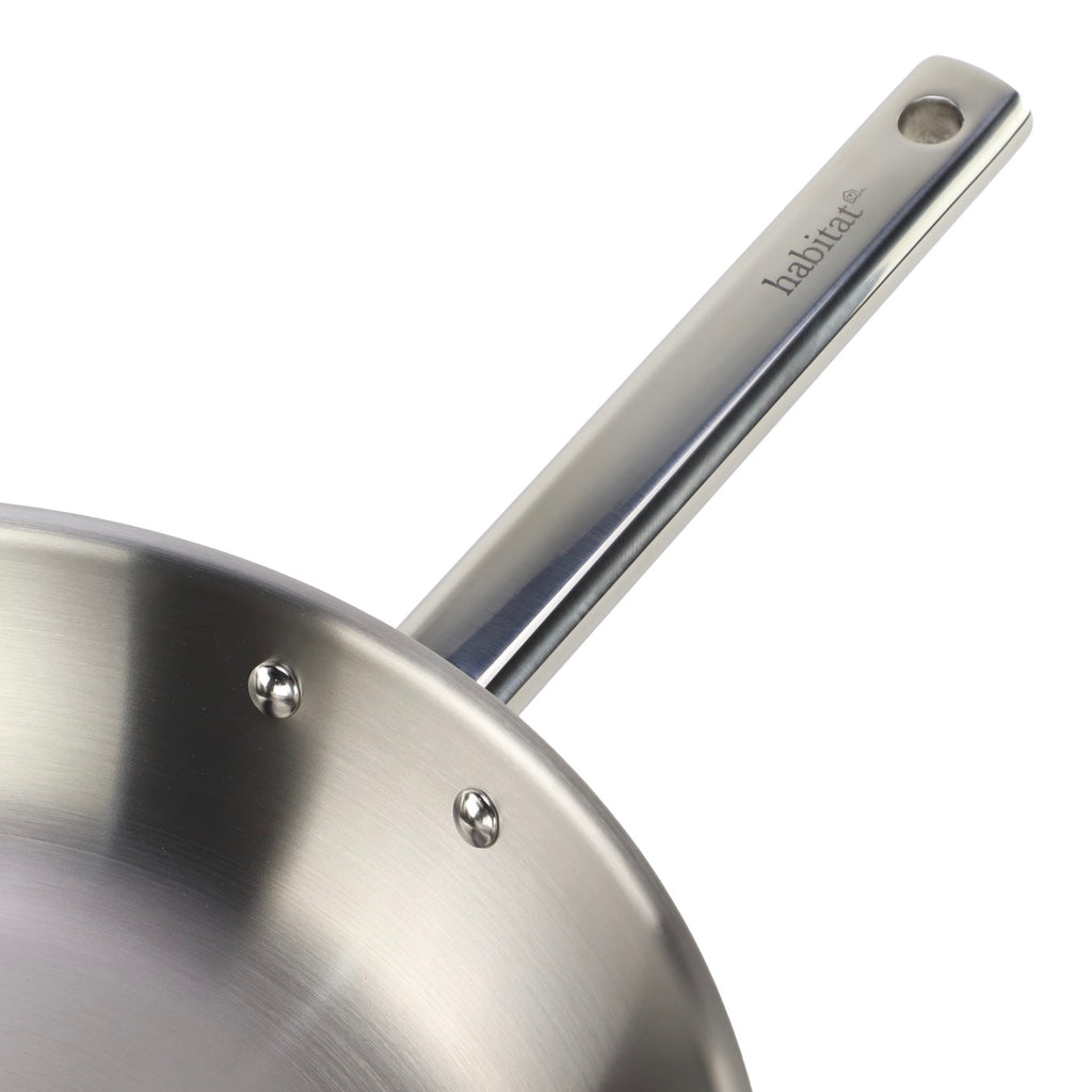 Épure - Pôele En Inox - Argenté - 3 Tailles