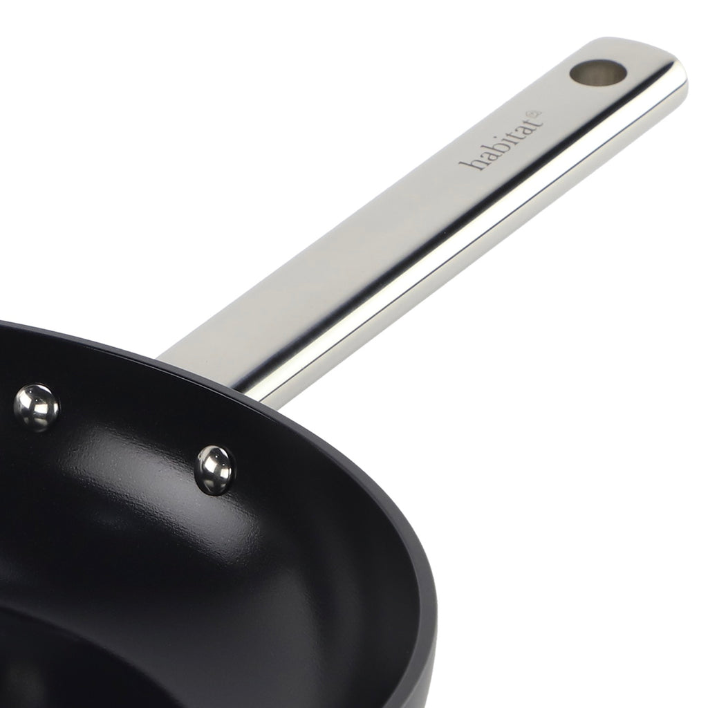Épure - Poêle En Aluminium Avec Revêtement Céramique - Full Induction - Noir - 3 Tailles