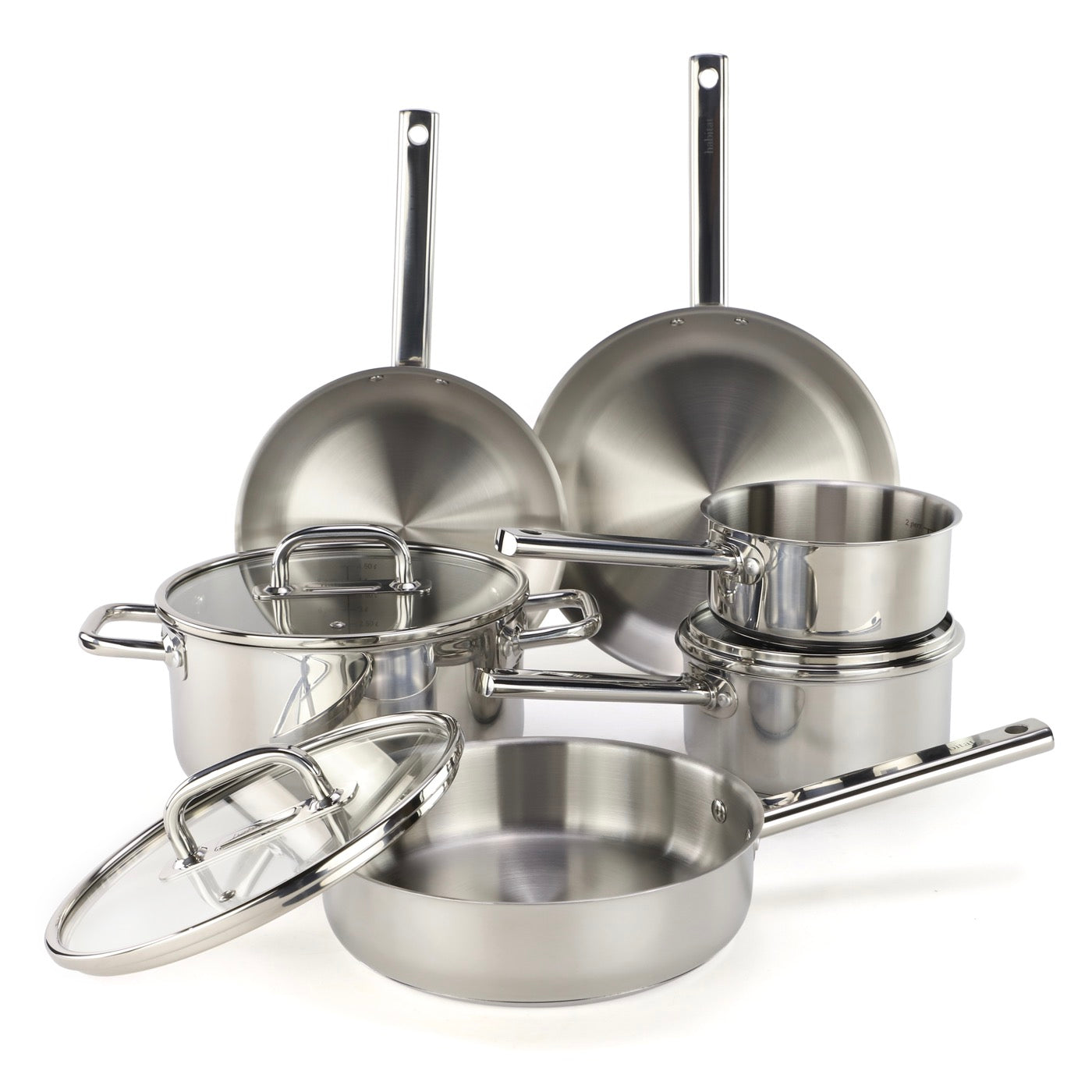 Épure - Set De 9 Pièces En Inox - Argenté