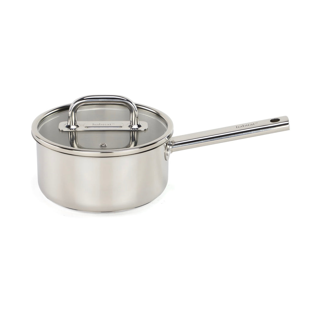Épure - Set De 9 Pièces En Aluminium Et Inox - Argenté/Noir