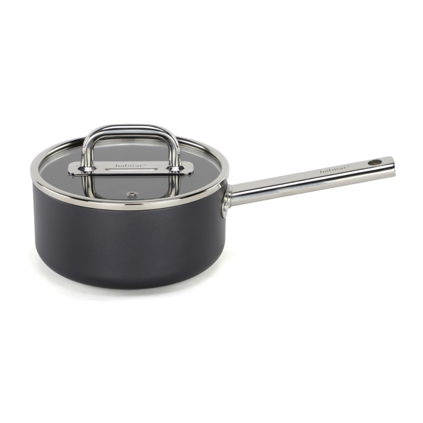 Épure - Set De 9 Pièces En Aluminium Et Inox - Argenté/Noir