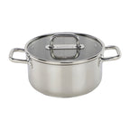 Épure - Set De 9 Pièces En Aluminium Et Inox - Argenté/Noir