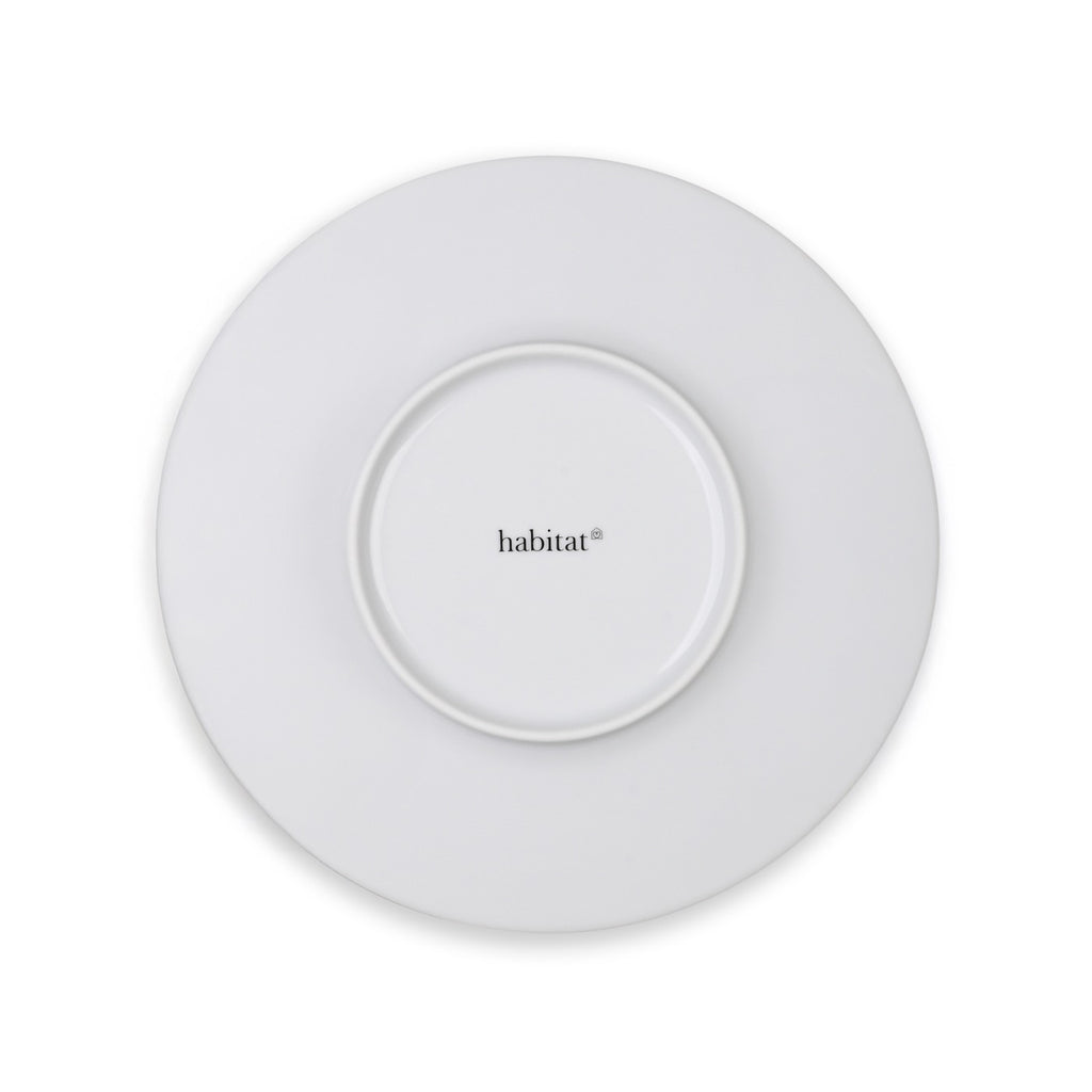 Solène - Lot De 6 Assiettes À Dessert - Ø23,5Cm - Blanc