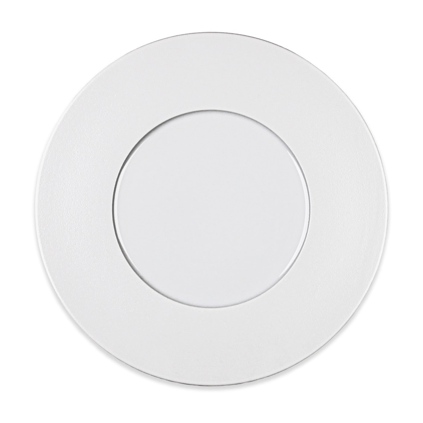 Solène - Lot De 6 Assiettes Plates - Ø27Cm - Blanc