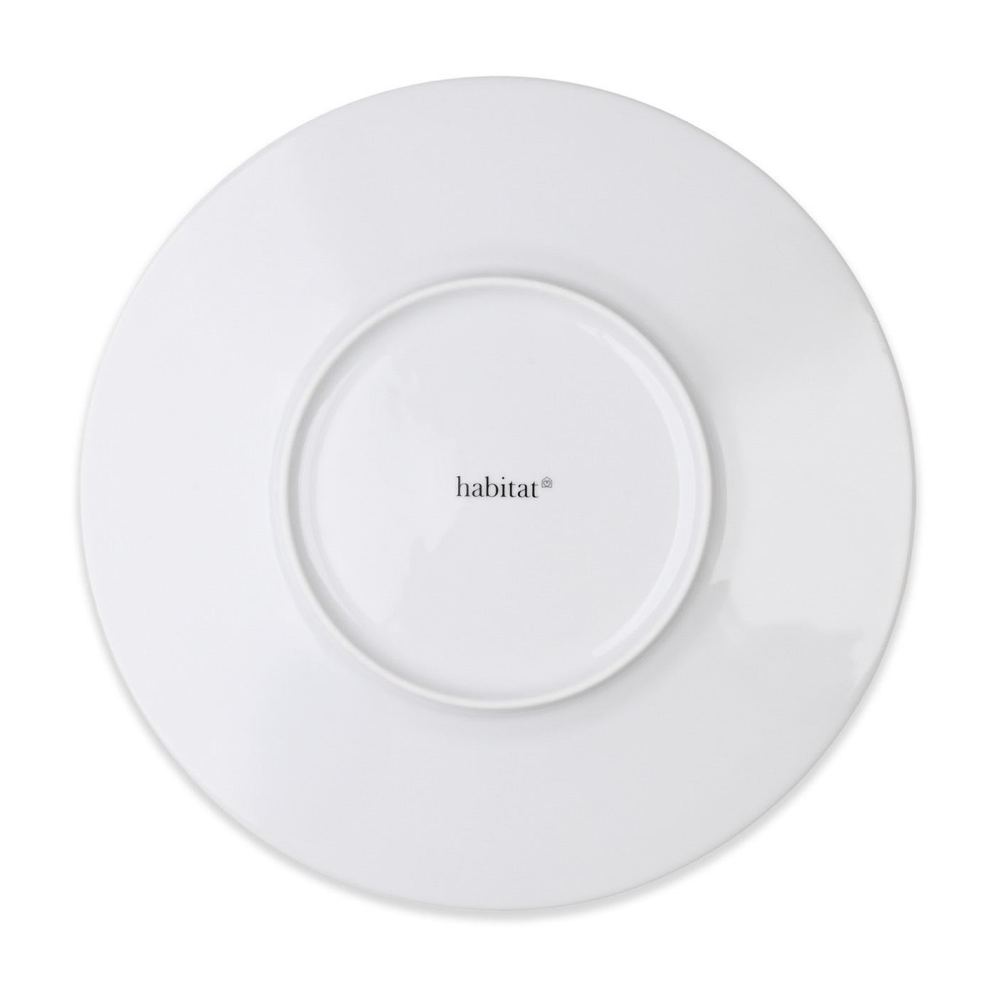 Solène - Lot De 6 Assiettes Plates - Ø27Cm - Blanc